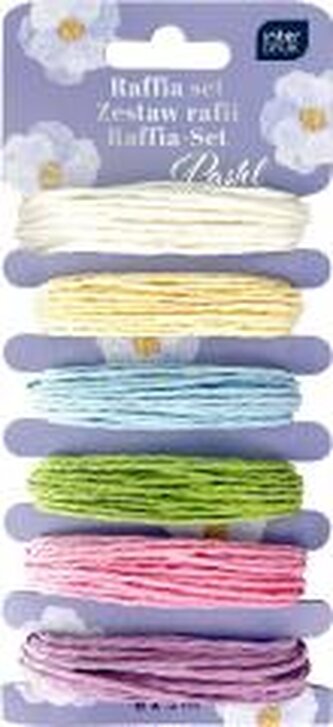 Zestaw rafii 6x5m Pastel