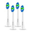 ELDONEX SonicPro SENSITIVE náhradní hlavy kartáčku BÍLÉ