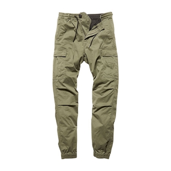 Kalhoty Vintage Industries Vince Cargo Jogger - světle olivové, 33