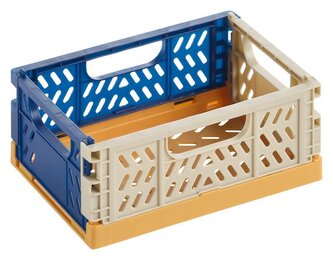 APLI úložný box - tříbarevný,  žlutá základna