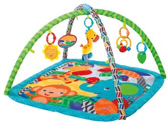 BRIGHT STARTS Deka na hraní Zippy Zoo 0 m+, 2017