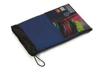 RĘCZNIKI FITNESS MICROFIBRA /50X90,70X140/ GRANAT- MAZARINE BLUE