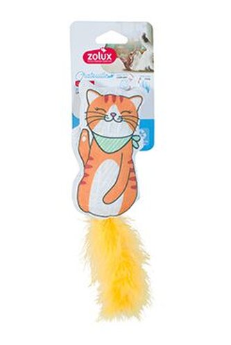 Hračka kočka CHATOUILLE Kočka s šátkem Zolux