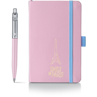 Sheaffer, Sada Emily in Paris, Kuličkové pero Sentinel + Zápisník, malý, růžová