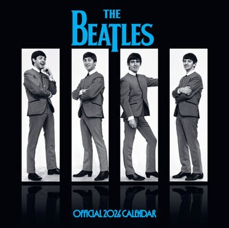 Oficiální nástěnný kalendář 2026: The Beatles s plakátem (SQ 30,5 x 30,5|61 cm)