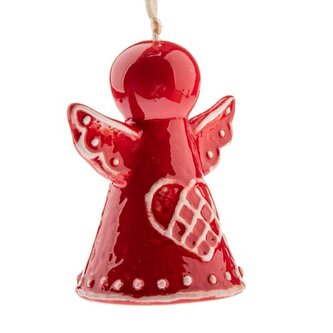 Keramický zvonek - anděl, 6/216