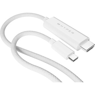 Targus HyperDrive kabel USB-C/HDMI 2,5m bílý