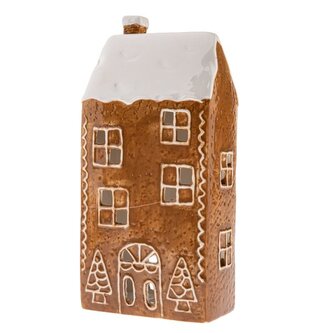 Keramický svícen - domek 24 cm, 1/24