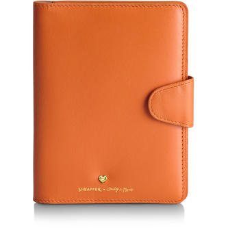 Sheaffer, Pouzdro na pas Emily in Paris, kůže, oranžová