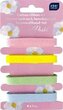 Zestaw tasiemek bawełnianych 4x1m Pastel