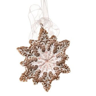 Polyresinová závěsná vločka, 12/144