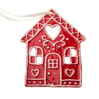 Závěsný keramický perníček - domek, 6/360