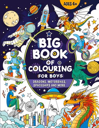 Big Book of Colouring for Boys