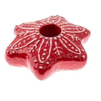 Keramický svícen hvězda, 6/144