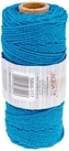 Sznurek bawełniany 3mm x 100m niebieski SBW-117,splot 21 nitek, Aliga