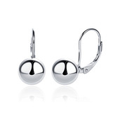 NB-3157 Stříbrné náušnice kuličky 9mm