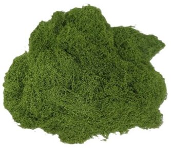 Mech sztuczny, wypełniacz, 100g, ciemnozielony, Florystyka
