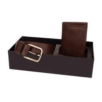 Rovicky Luxusní dárková sada pánská s páskem 110 cm