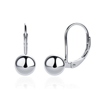 NB-3155 Stříbrné náušnice kuličky