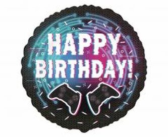 Balon foliowy 46cm Happy Birthday