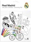 Zestaw do kolorowania, 6 kredek, naklejki, 8 kartek Real Madrid, Kids
