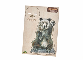 Lesní svět Vylomeniny se zvířátky M medvěd