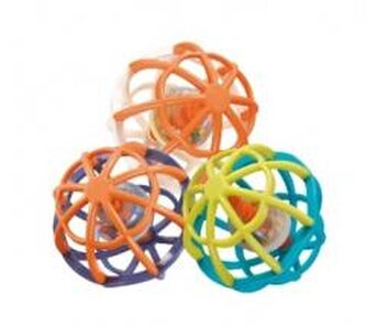 Grzechotka piłka MIX