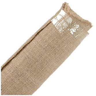 Juta obszywana, 9x8,50cm/5mb, 260g/m2, natura, Florystyka