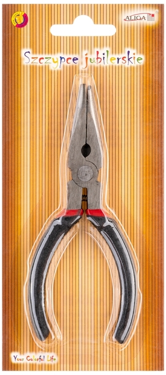 Szczypce jubilerskie 12x4cm SJ-3117, Aliga