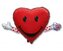 Balon foliowy 61cm Serce Love&Hug;