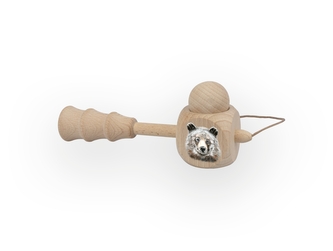 Lesní svět Hopík oboustranný dutý - Medvěd