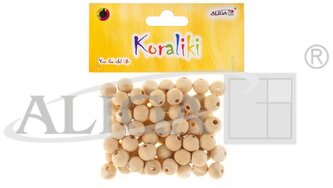 Koraliki drewniane  PJ-9677 12mm 70szt., Aliga