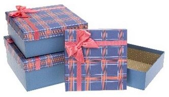 Zestaw pudełek PUG-25170-KW 3szt., Rozette