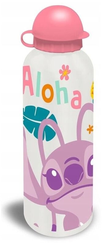 Bidon 500ml aluminiowy 3wzory Stitch, Kids