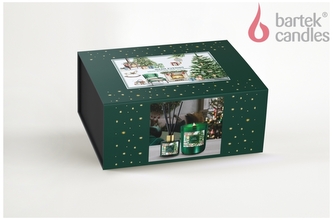 Zestaw zapachowy Winter Time Warm Evening gift box, Bartek Candles