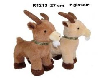 Kozica z głosem 27cm MIX