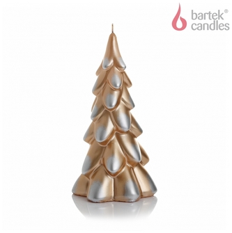 Świeca Royal Tree 100x200mm złota, Bartek Candles