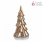 Świeca Royal Tree 100x200mm złota, Bartek Candles