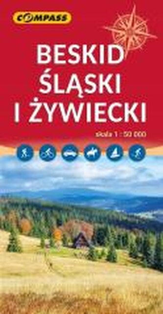 Mapa turystyczna - Beskid Śląski i Żywiecki