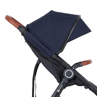 PETITE&MARS Stříška na kočárek Street+ Anthracite Blue