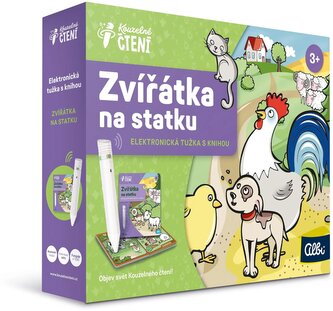Albi Kouzelné čtení Albi tužka 2.0 + Zvířátka na statku CZ