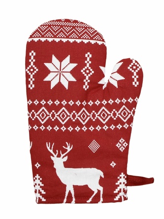 Chňapka kuchyňská, Sobi 3305, bordová