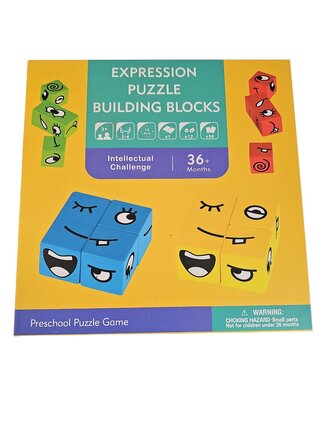 Leventi Puzzle stavební kostky Expression