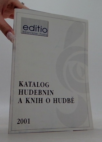 Katalog hudebnin a knih o hudbě 2001