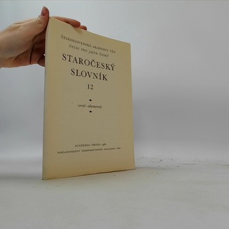 Staročeský slovník 12 / 1982