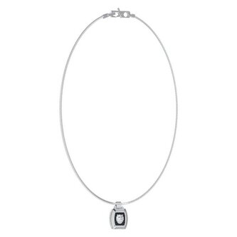 Moderní ocelový náhrdelník Lion King JUMN05001JWSTT/U Guess