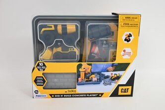 CAT pojazdy budowlane+masa plast.walizka 83416