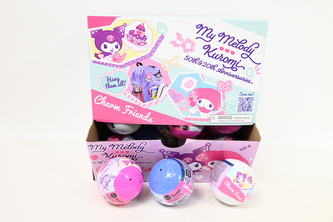 HELLO KITTY C kula 65mm Kuromi_Melody 05893