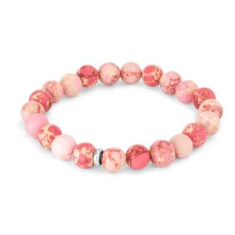 Korálkový náramek z císařského jaspisu MINK128/17 Agato