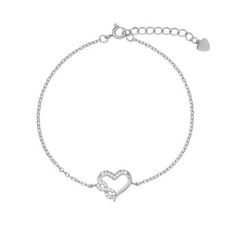 Něžný stříbrný náramek Infinity Love AJNR0017 Again Jewelry